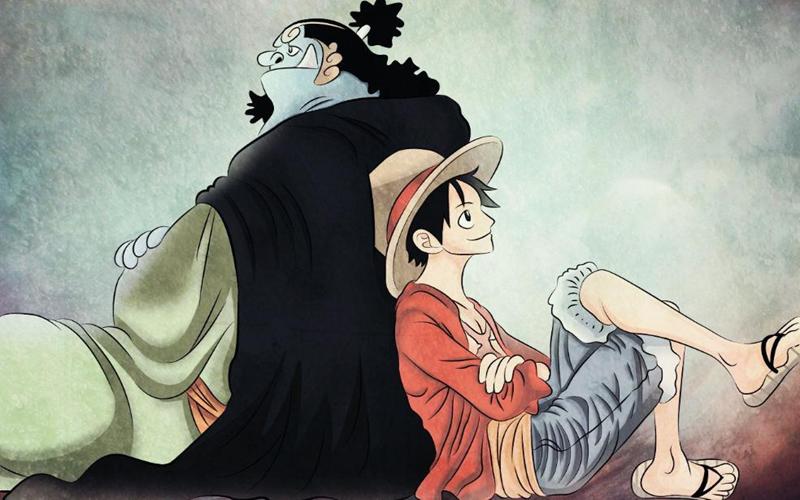 Ảnh Luffy và Jinbe