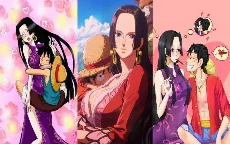 Ảnh Luffy và Boa Hancock