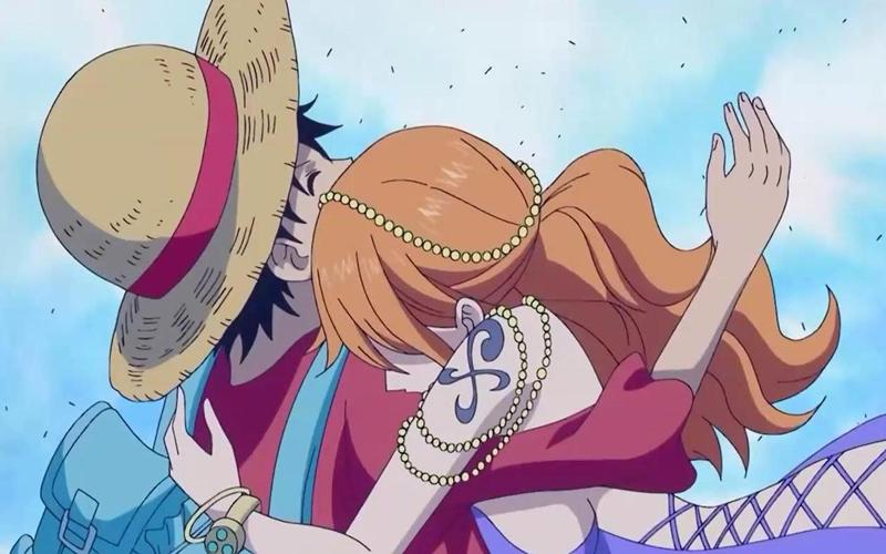Ảnh Luffy và Nami