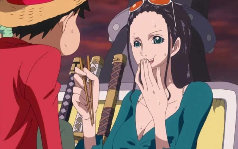 Ảnh Luffy và Robin