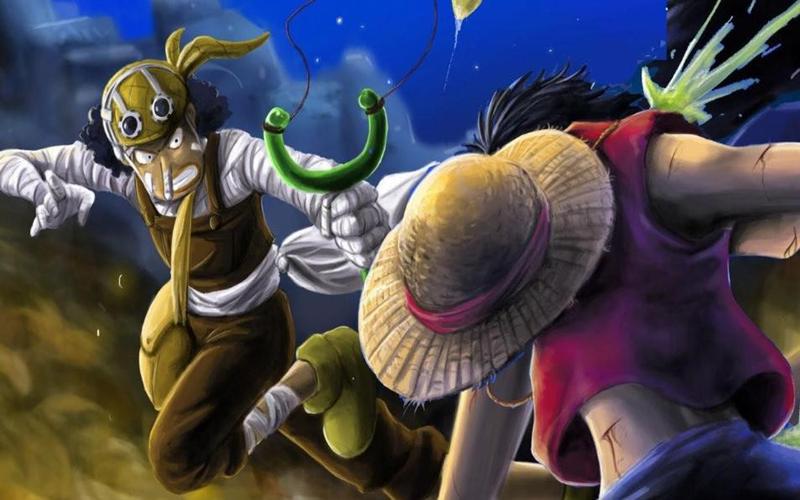 Ảnh Luffy và Usopp