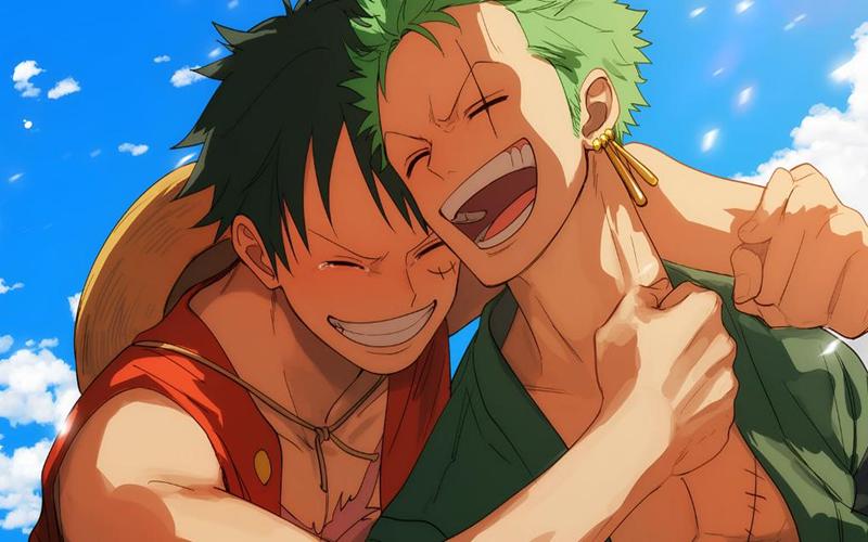 Ảnh Luffy và Zoro