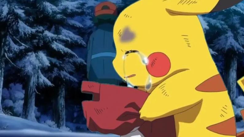 Hình ảnh Pikachu buồn