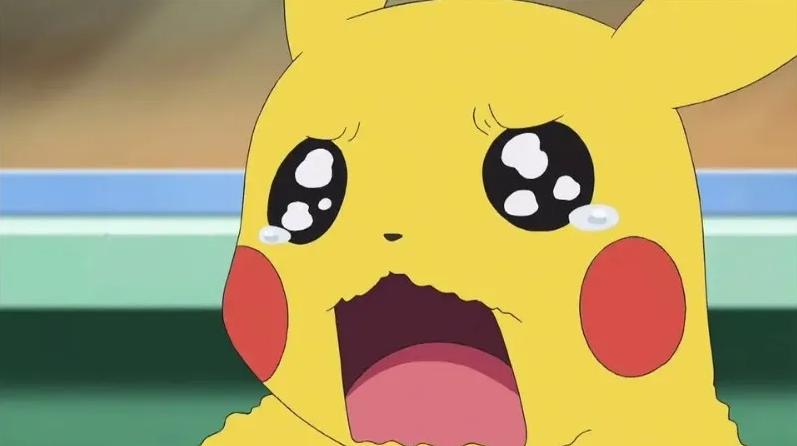 Hình ảnh Pikachu buồn