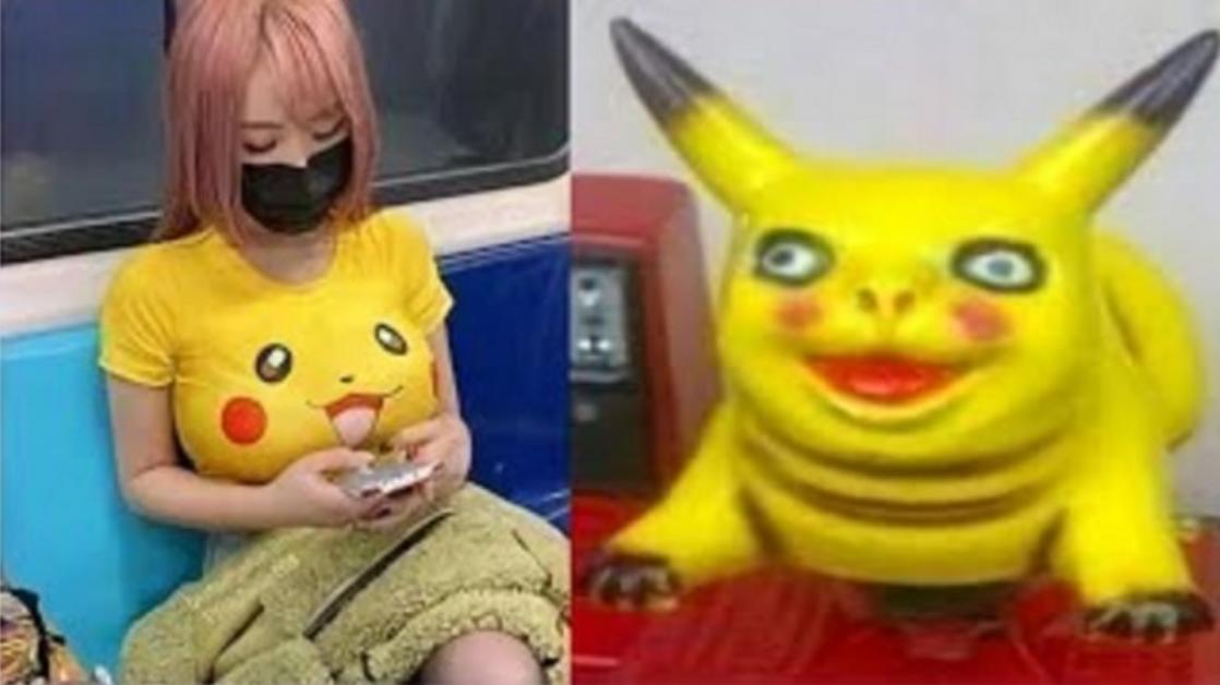 Meme Pikachu hài hước