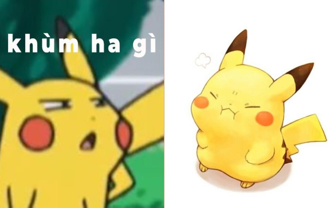 Meme Pikachu hài hước