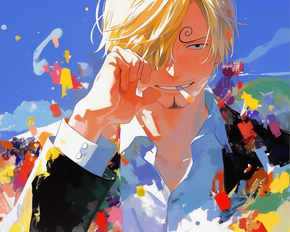 Ảnh Sanji đẹp trai 