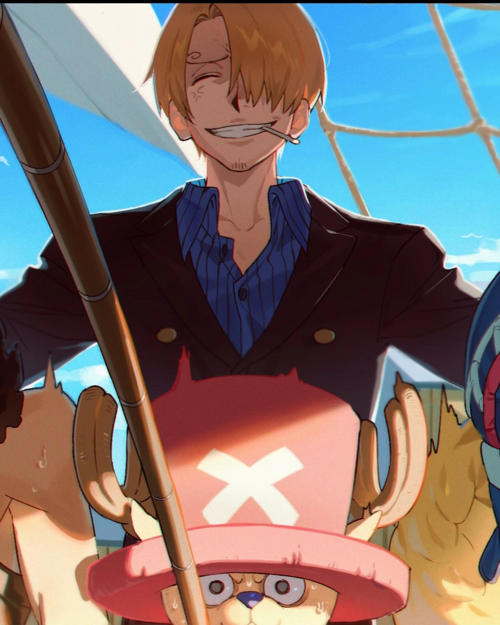 Ảnh Sanji và Chopper