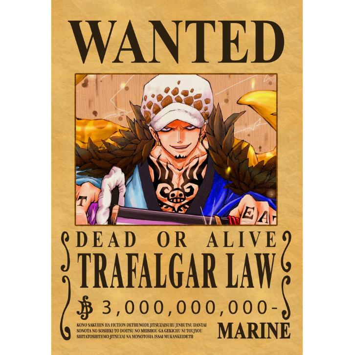 Ảnh Truy Nã Law One Piece