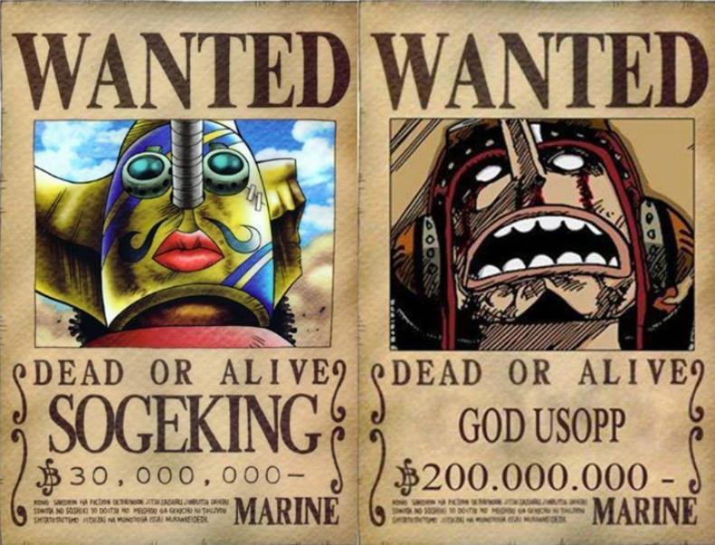 Ảnh truy nã Usopp