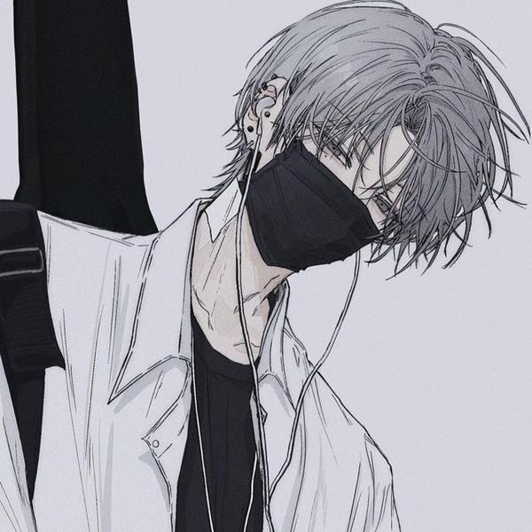 Anime đẹp trai che miệng
