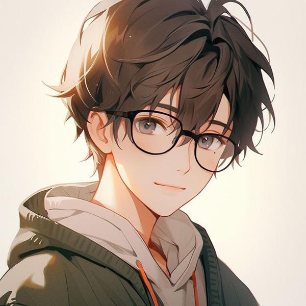 Anime trai đẹp đeo kính