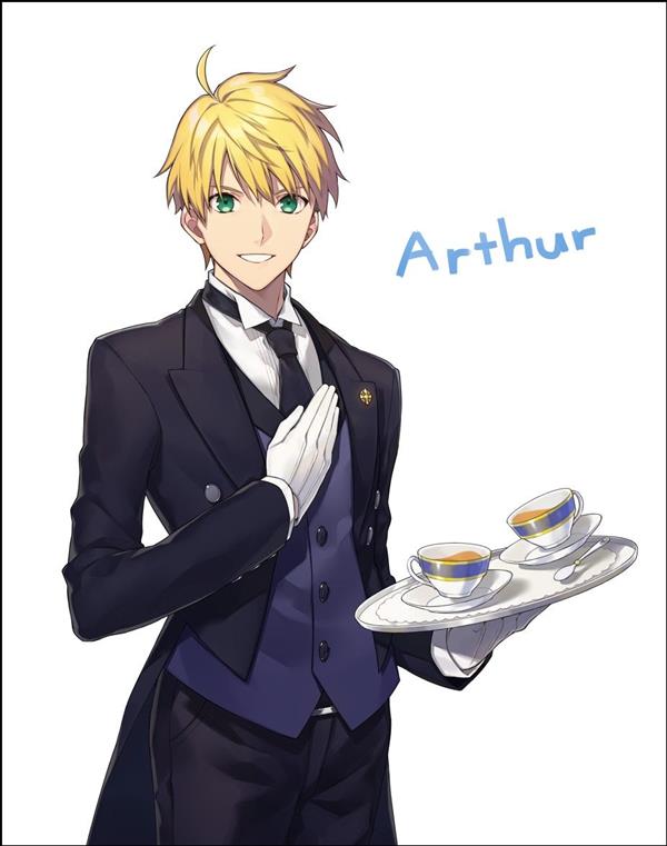 Hình trai anime người hầu
