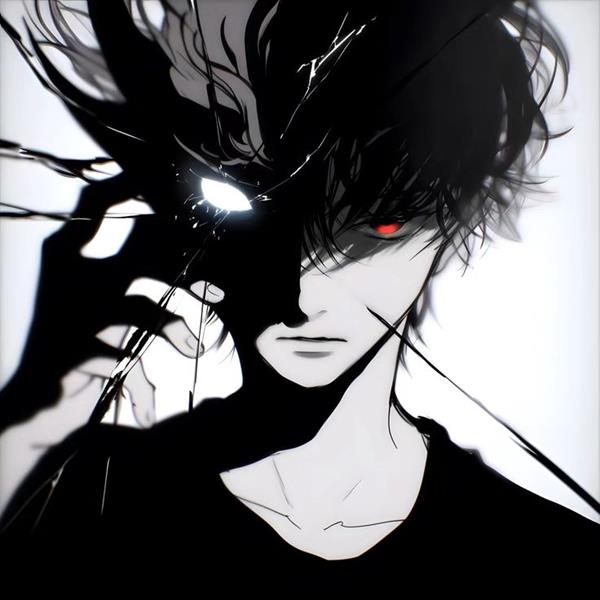 Hình trai anime tức giận