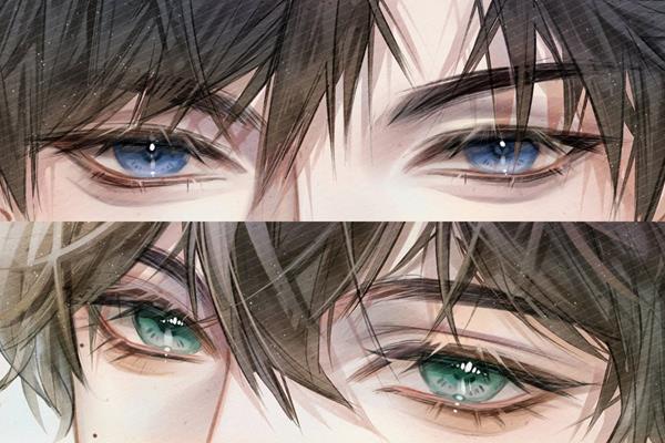 Mắt anime nam ngầu chất