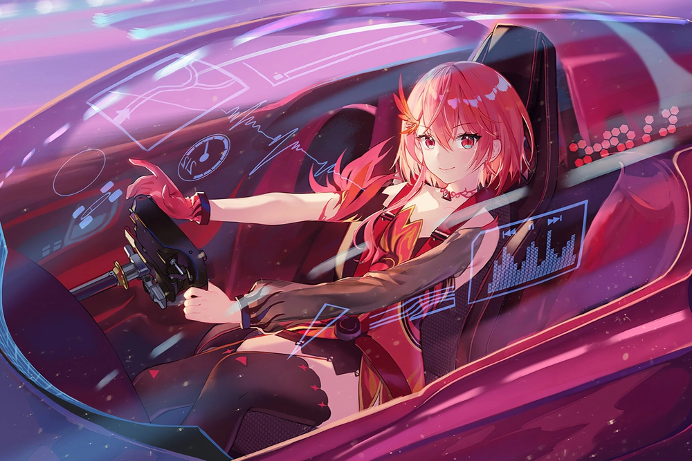 Fanart Anime Tóc Đỏ Sáng Tạo