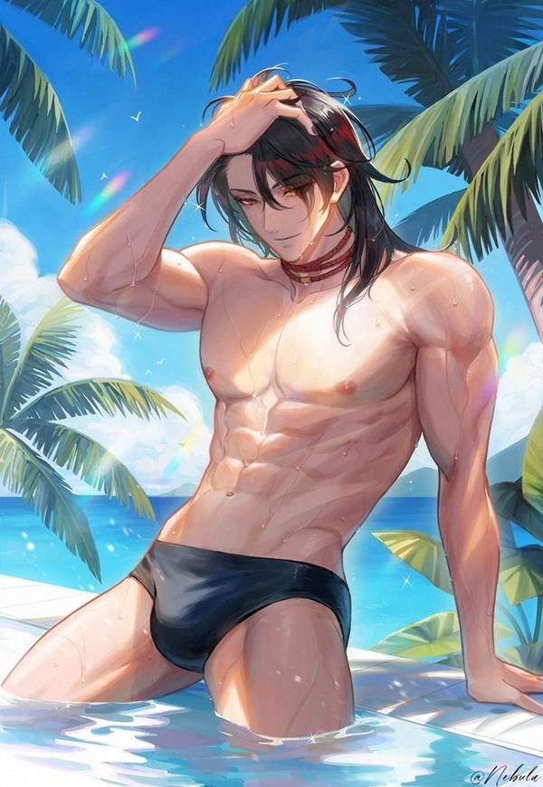 Ảnh anime trai 6 múi siêu đẹp