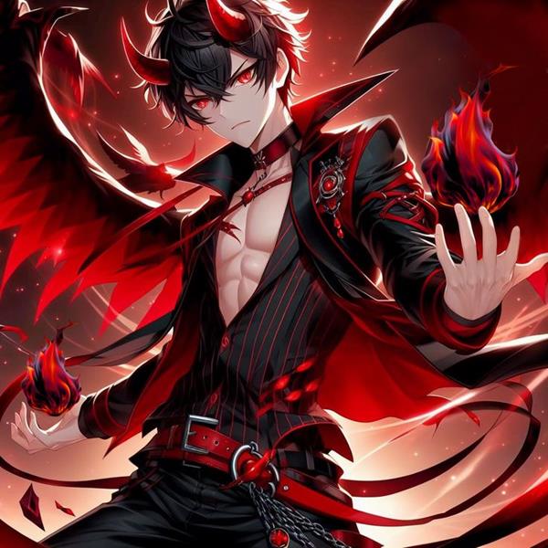 Ảnh anime nam ngầu ác quỷ ma cà rồng