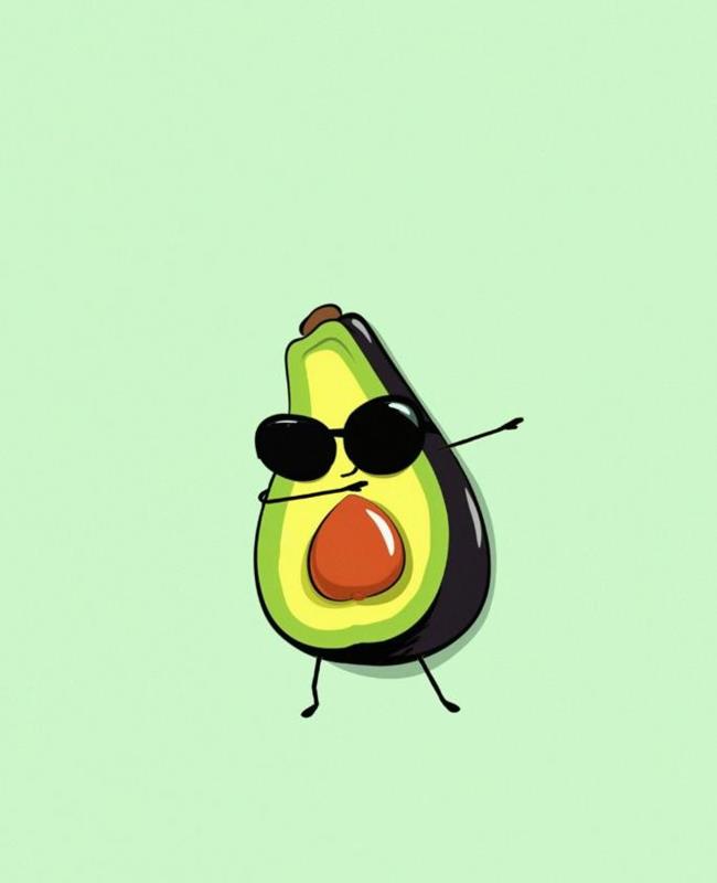 Avatar Quả Bơ Cute