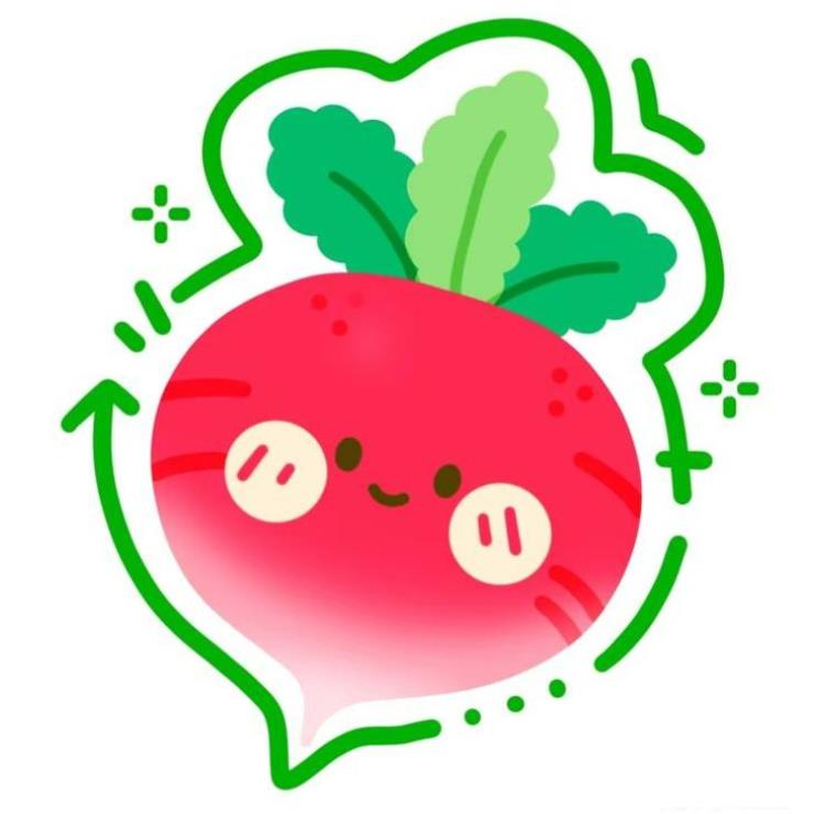 Hình ảnh chibi rau củ quả để làm avatar