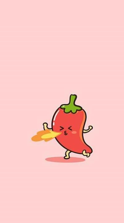Hình nền rau củ quả chibi đẹp cho điện thoại