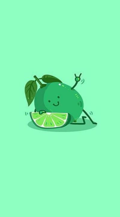 Hình nền rau củ quả chibi đẹp cho điện thoại