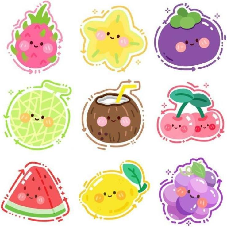 Khám phá hình ảnh rau củ chibi siêu cute cho bé