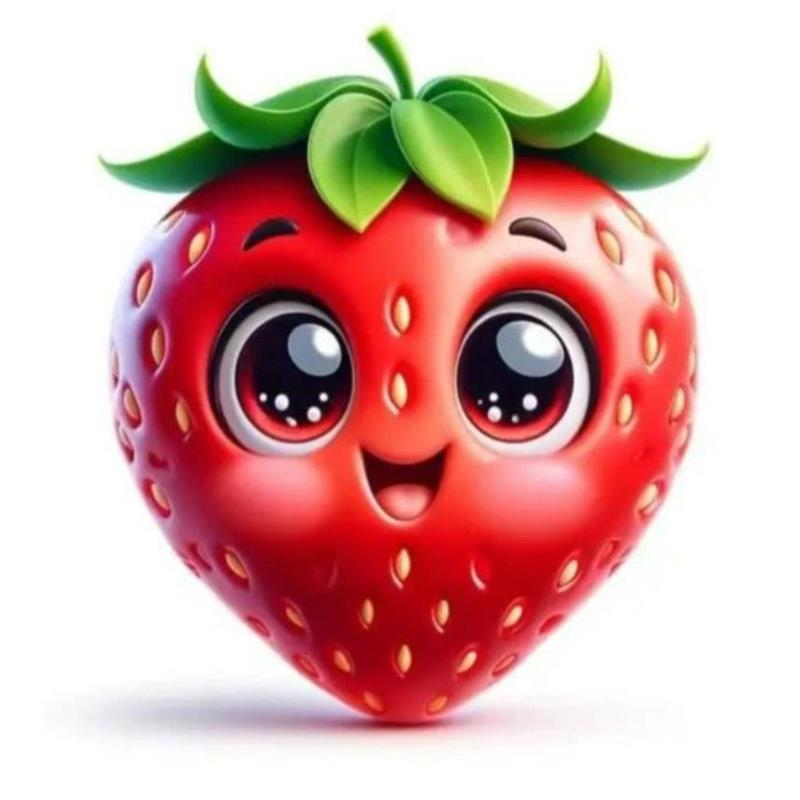 Dâu Tây Chibi Cute
