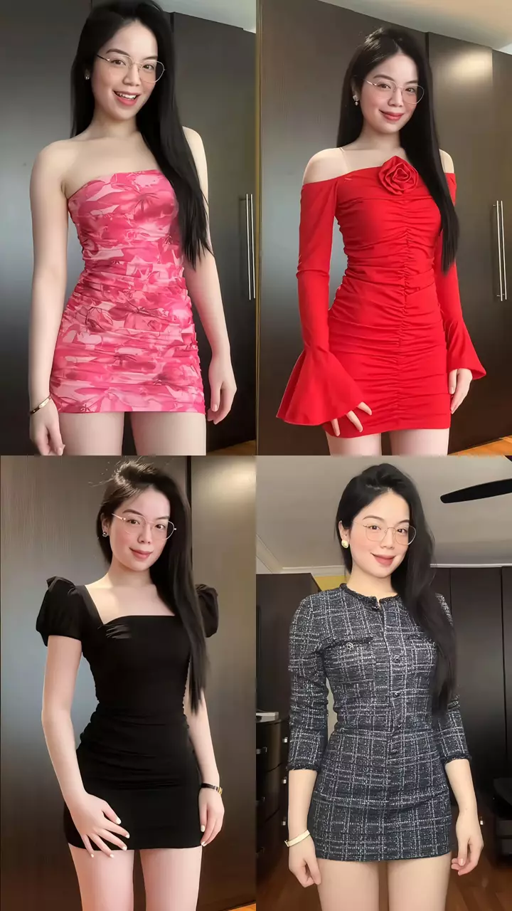 Sự biến hóa trang phục mỗi lần xuất hiện của "em Trâm".