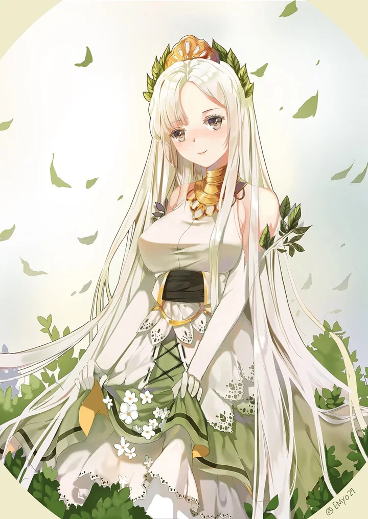 Anime nữ ngầu tóc dài – khí chất bí ẩn