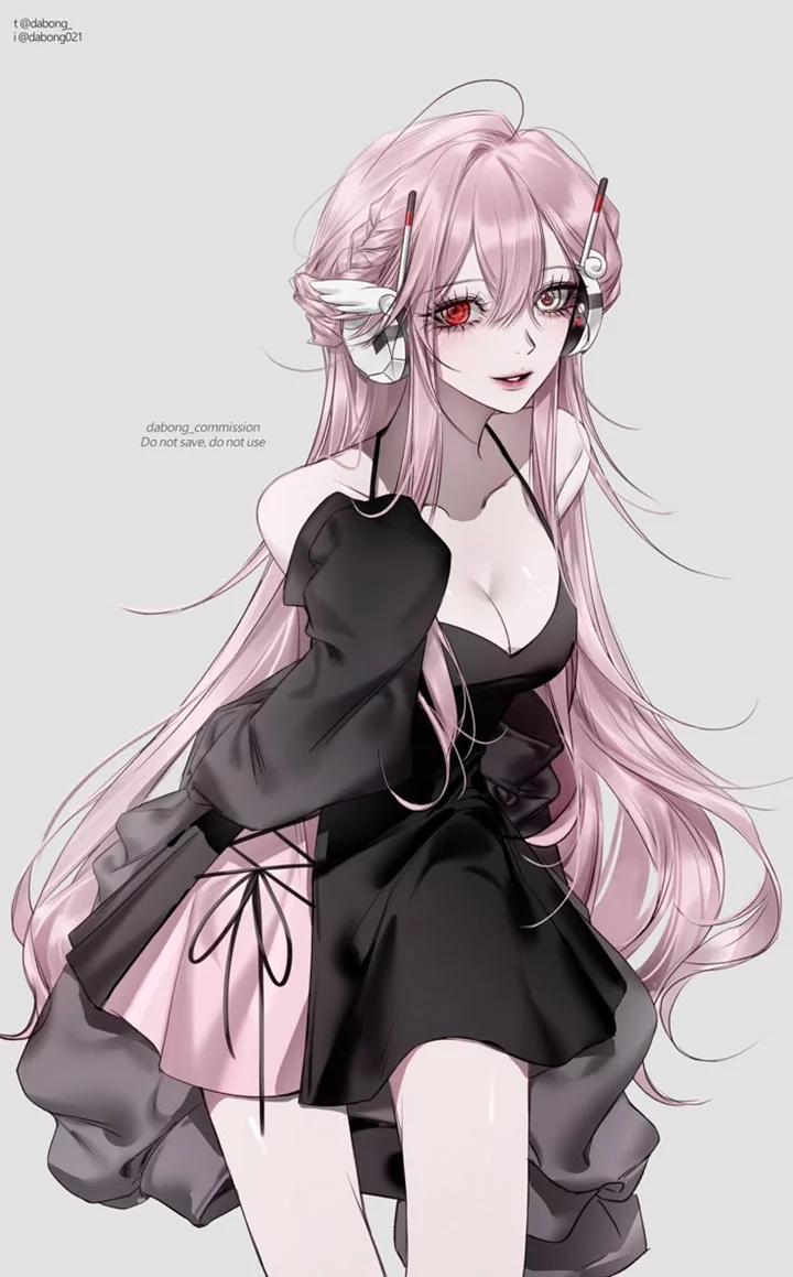 Ảnh anime nữ tóc dài đẹp & cuốn hút