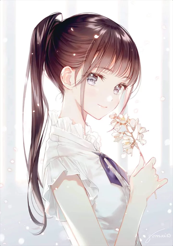 Ảnh anime nữ xinh đẹp, lung linh và đầy cuốn hút