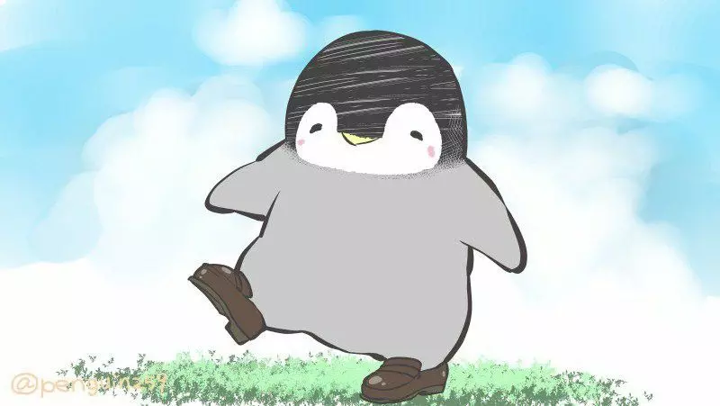 Hình nền cánh cụt cute chibi
