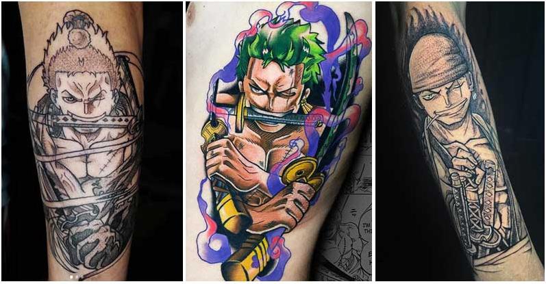 Hình xăm Zoro Đẹp và Ấn Tượng