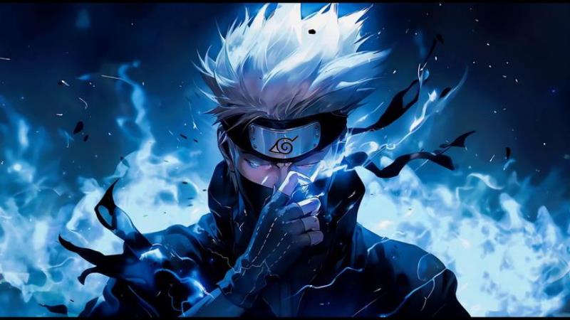 Hình nền đẹp ngầu nam nhân vật anime - Hatake Kakashi