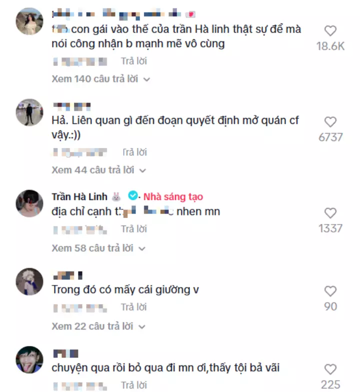 Cộng đồng mạng phản ứng trước video của Trần Hà Linh
