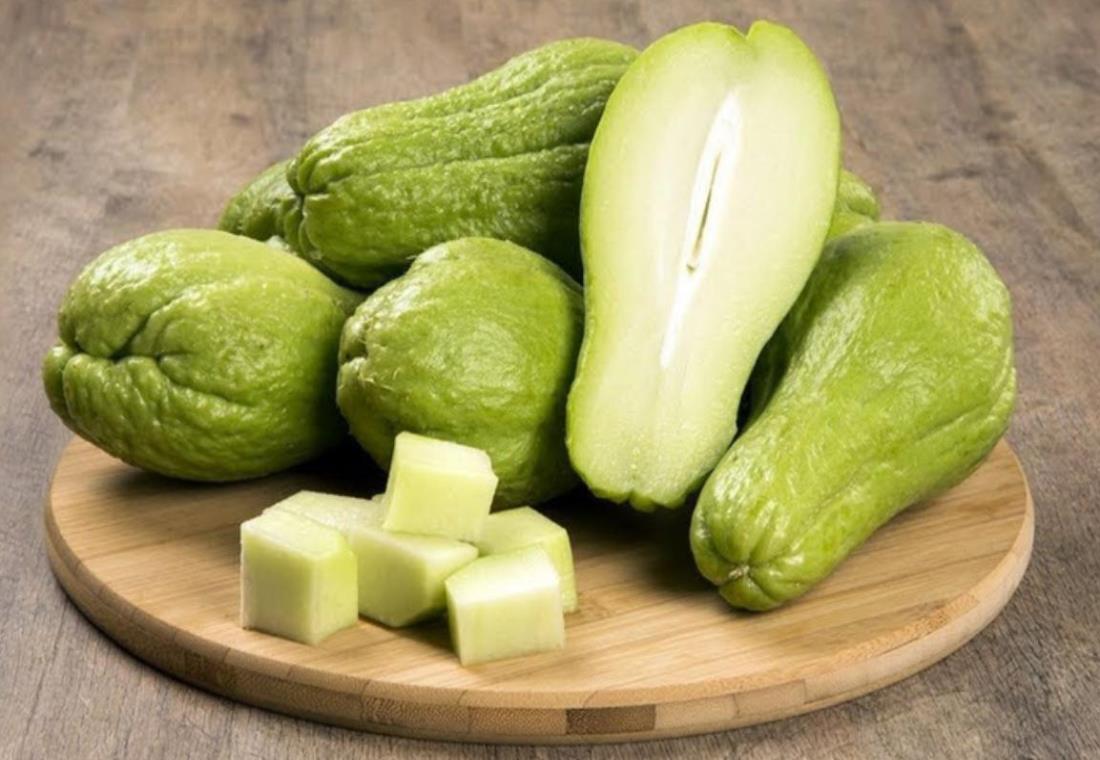 Tổng hợp hình ảnh quả su su đẹp