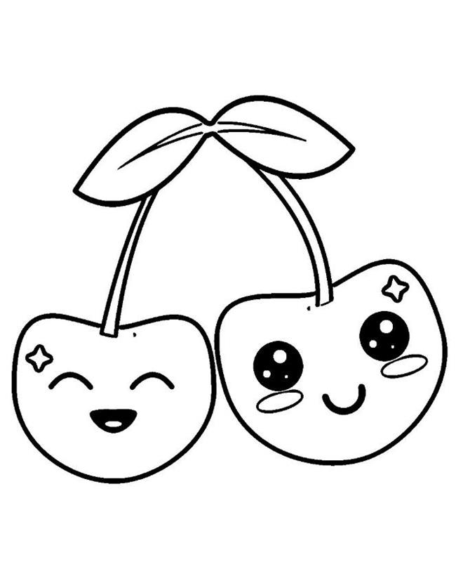 Tô Màu Quả Cherry