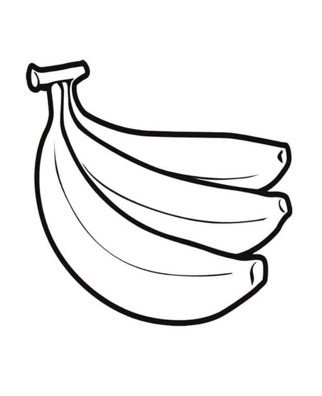 Tô Màu Quả Chuối