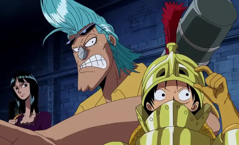 Hình ảnh Franky với những tạo hình sáng tạo bất thần