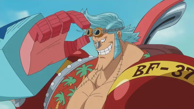 Hình ảnh Franky ngầu trong One Piece
