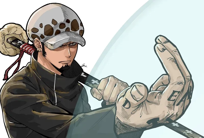 Trafalgar D Water Law Onigashima trận đại chiến quyết liệt tại Wano Quốc