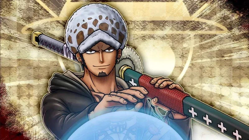 Trafalgar D Water Law Punk Hazard cuộc hợp tác trước tiên với Luffy