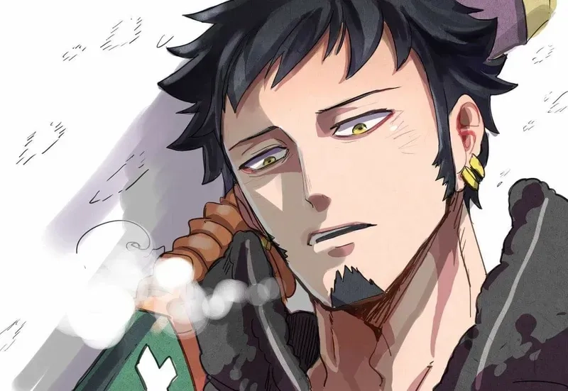 Trafalgar D Water Law Costume bộ trang phục đặc trưng của thầy thuốc tử thần