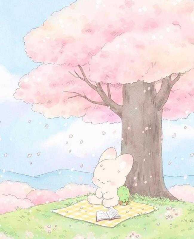 Vẽ Hoa Anh Đào Anime