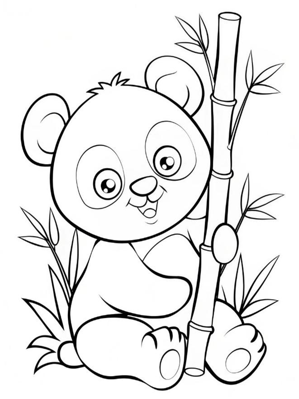 Hình vẽ cây trúc