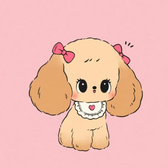 Hình ảnh chó chibi cute