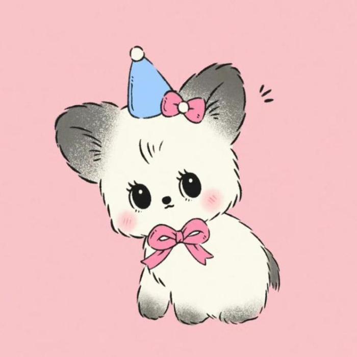 Hình ảnh chó chibi cute
