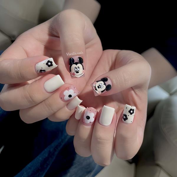 Nail tay cute cho học sinh cấp 2