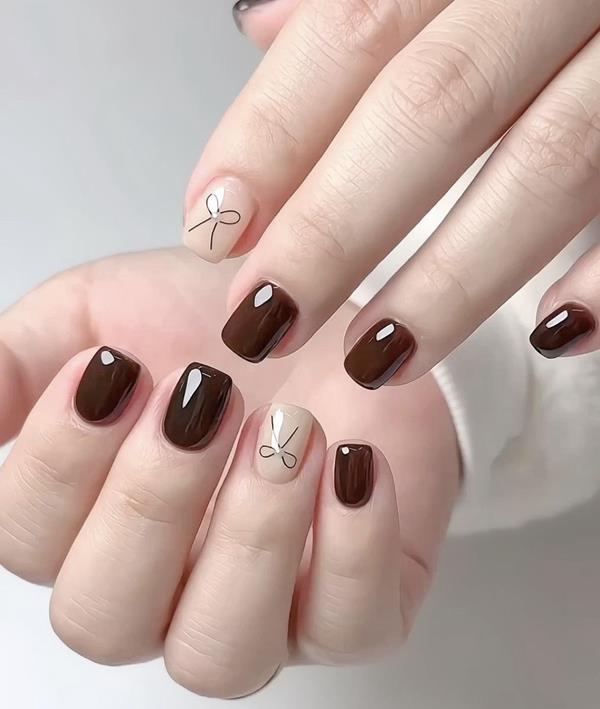 Mẫu nail tết cho học sinh cấp 3